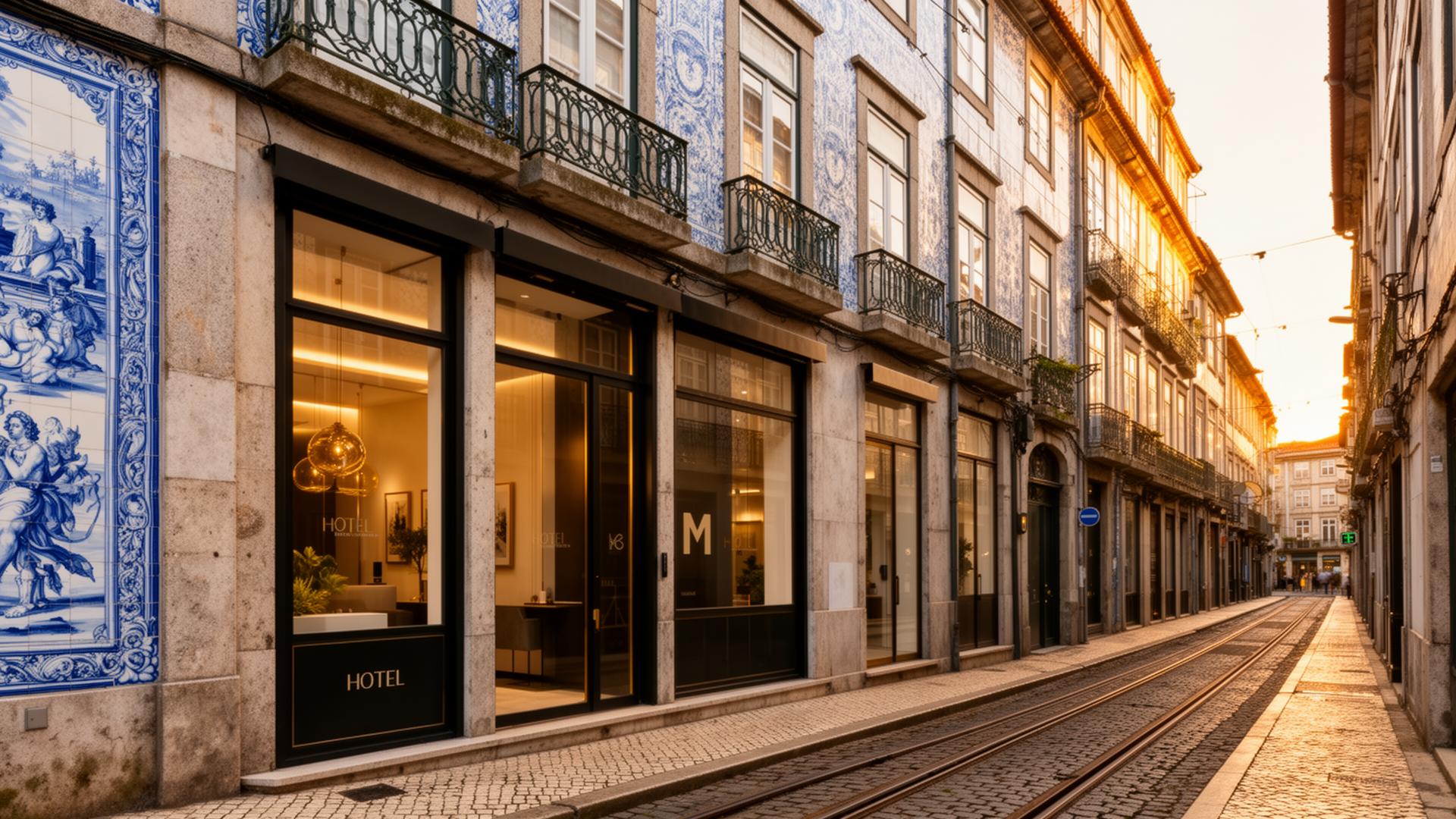 Фасад Hotel Porto Centro Trindade
